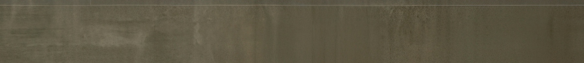 Rustic Metallic 3x24 Textured Finish Porcelain Bullnose Tile (Rusted Metallic: Mocha)
