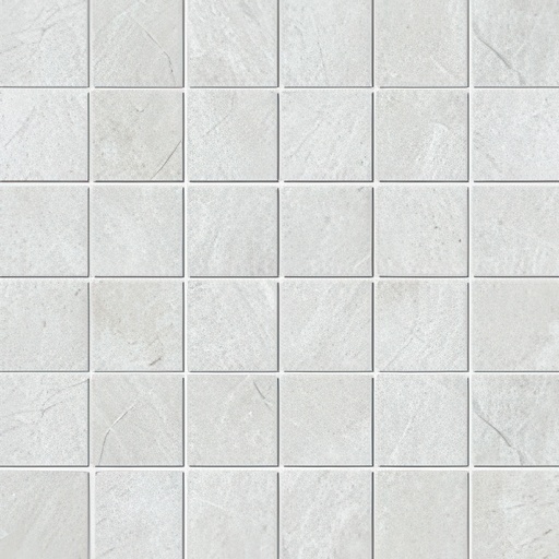 Malta 2x2 Matte Travertine Look Porcelain Mosaic Tile (Malta: Grey)