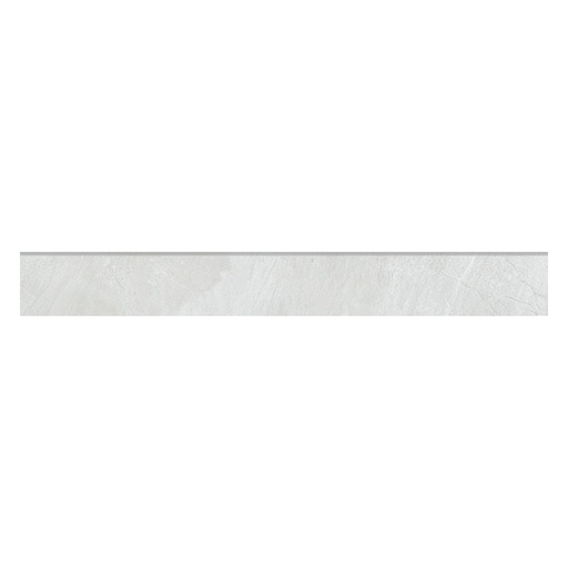 Malta 3x24 Matte Travertine Look Porcelain Bullnose Tile (Malta: Bianco)