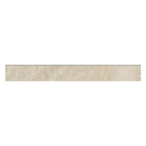 Malta 3x24 Matte Travertine Look Porcelain Bullnose Tile (Malta: Sand)