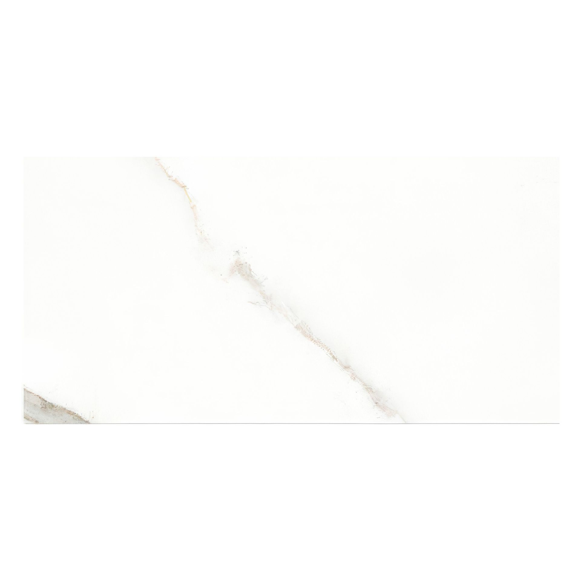Voyage 16x32 Honed or Polished Marble Look Porcelain Tile (Voyage: Calacatta, Honed)