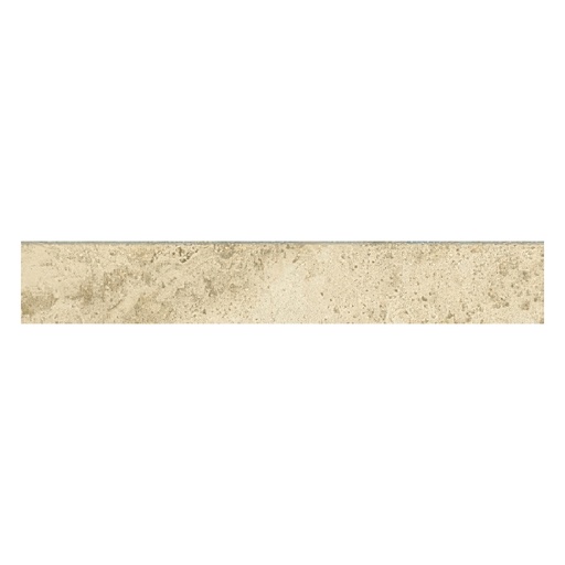 Verenna 4x24 Matte Travertine Look Porcelain Bullnose Tile (Verenna: Aureo Soft)