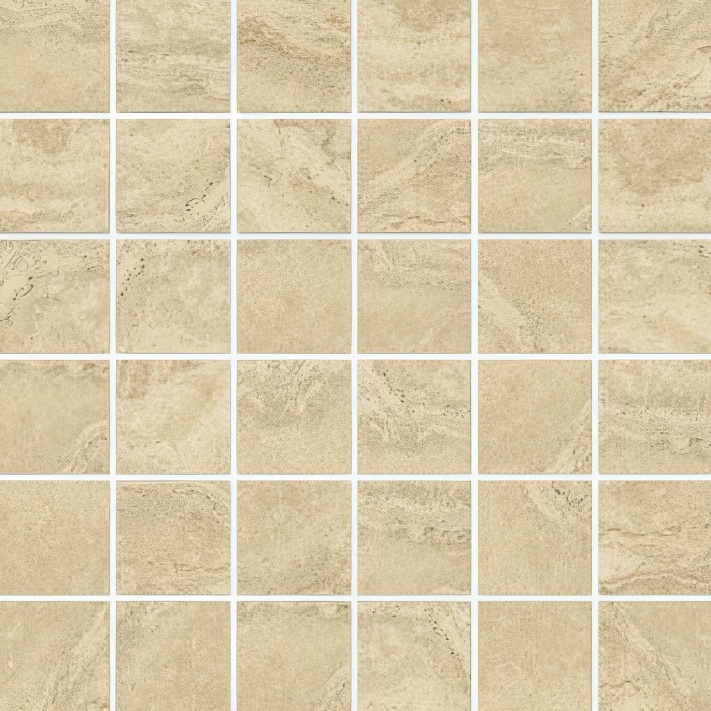 Verenna 2x2 Matte Travertine Look Porcelain Mosaic Tile