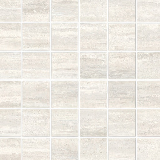 Verenna 2x2 Matte Travertine Look Porcelain Mosaic Tile (Verenna: Niveo vein)