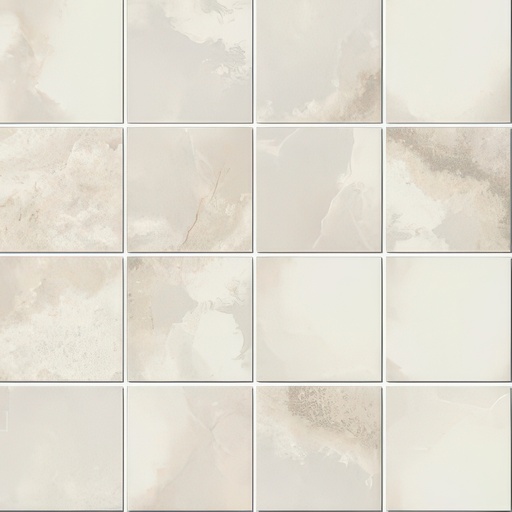 Luxe 3x3 Honed or Polished Luxury Stone Look Porcelain Mosaic Tile (Luxe: Onyx, Polished)