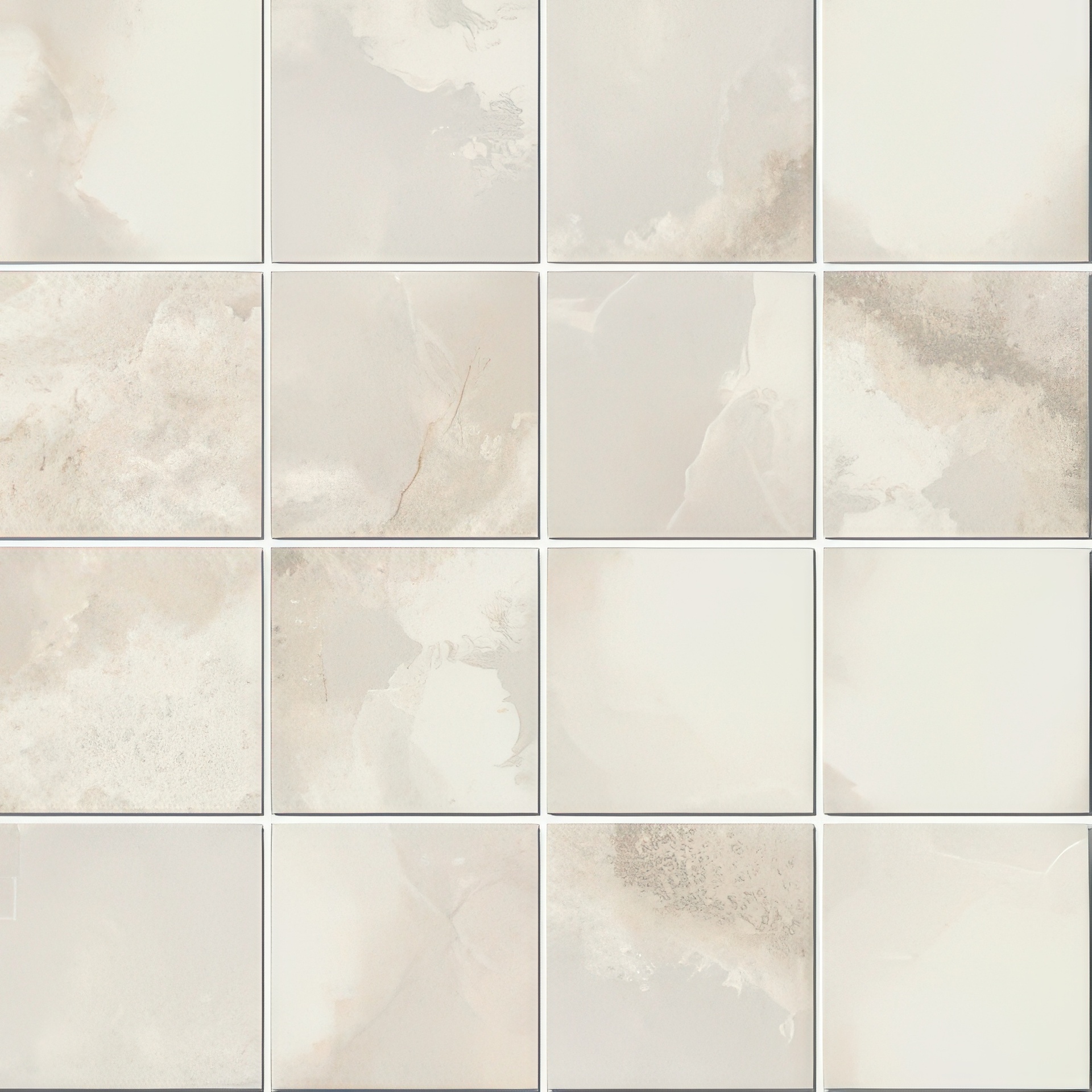 Luxe 3x3 Honed or Polished Luxury Stone Look Porcelain Mosaic Tile (Luxe: Onyx, Polished)