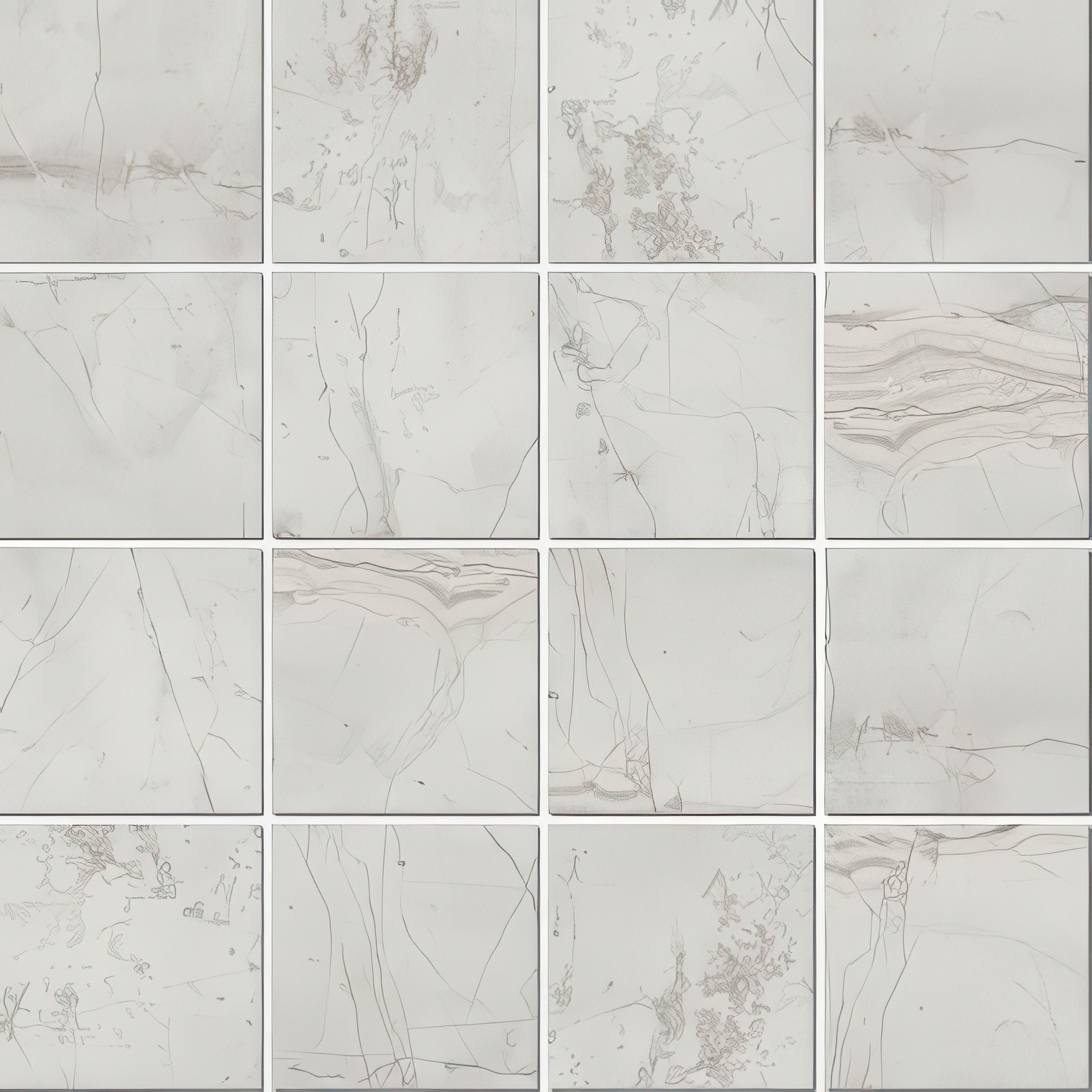 Luxe 3x3 Honed or Polished Luxury Stone Look Porcelain Mosaic Tile (Luxe: White, Polished)