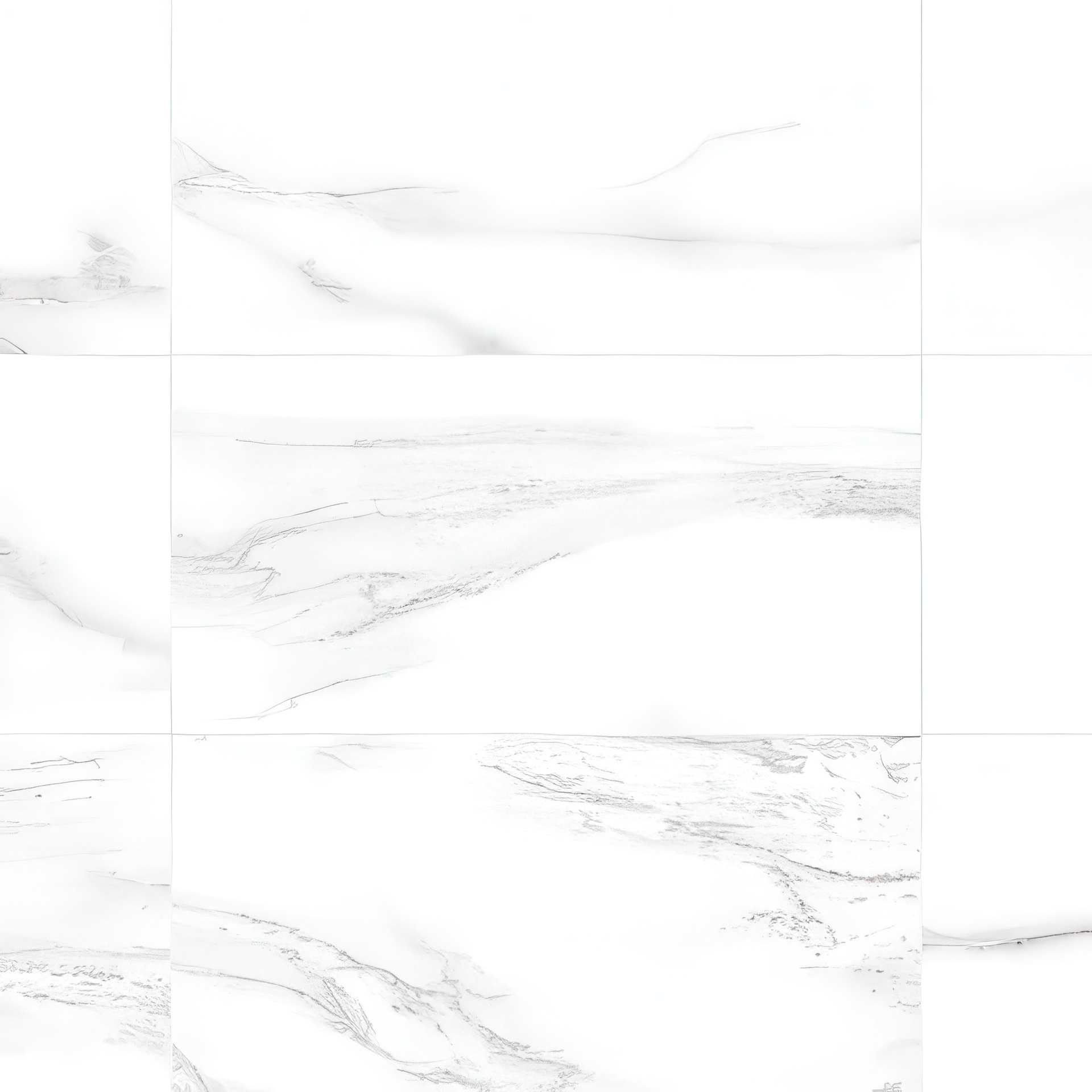 Luxury Calacatta 12x24 Matte Marble Look Porcelain Tile
