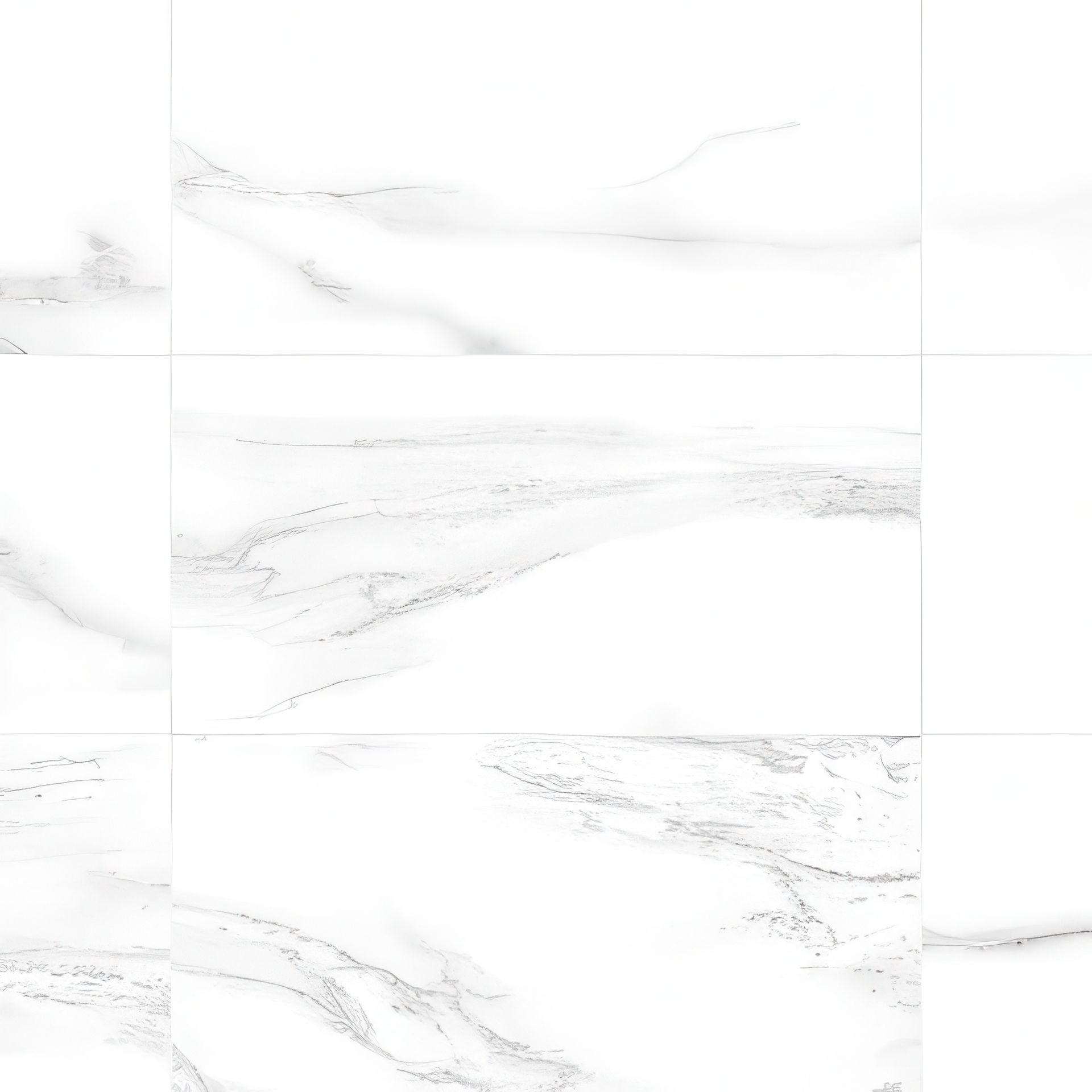 Luxury Calacatta 12x24 Matte Marble Look Porcelain Tile (Honed)