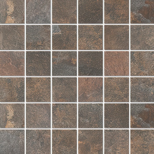 Mountain 2x2 Honed Slate Look Porcelain Mosaic Tile (Mountain: Multi)