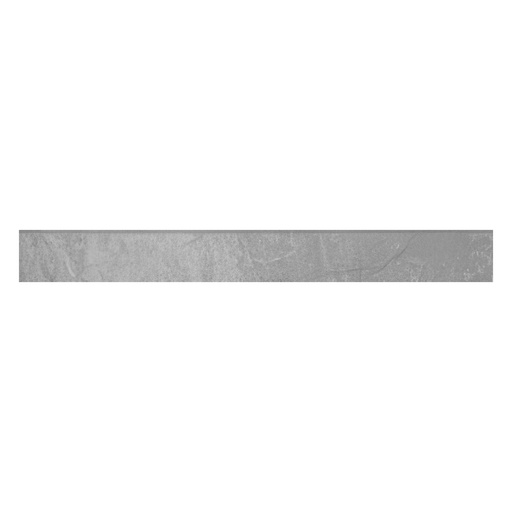 Mountain 3x24 Honed Slate Look Porcelain Bullnose Tile (Mountain: Silver)
