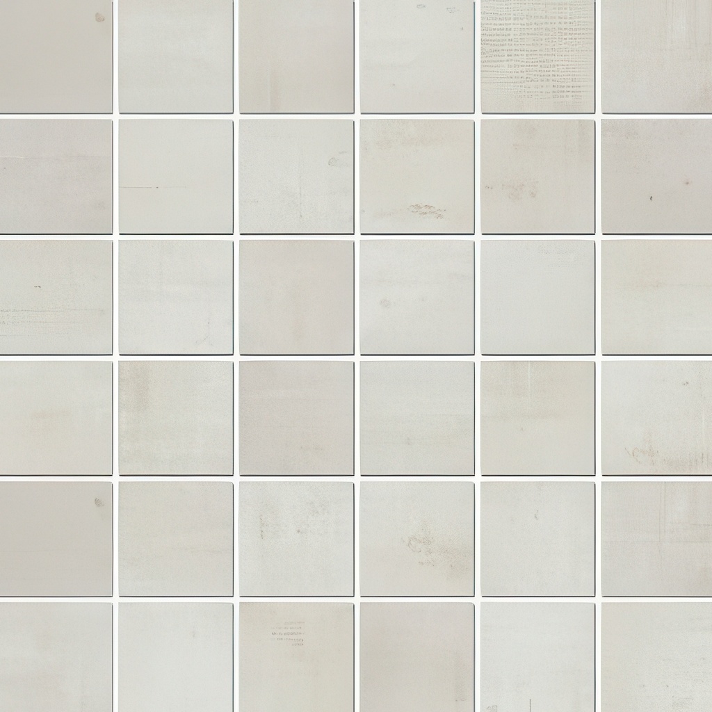 Needlepoint 2x2 Honed Cement Look Porcelain Mosaic Tile