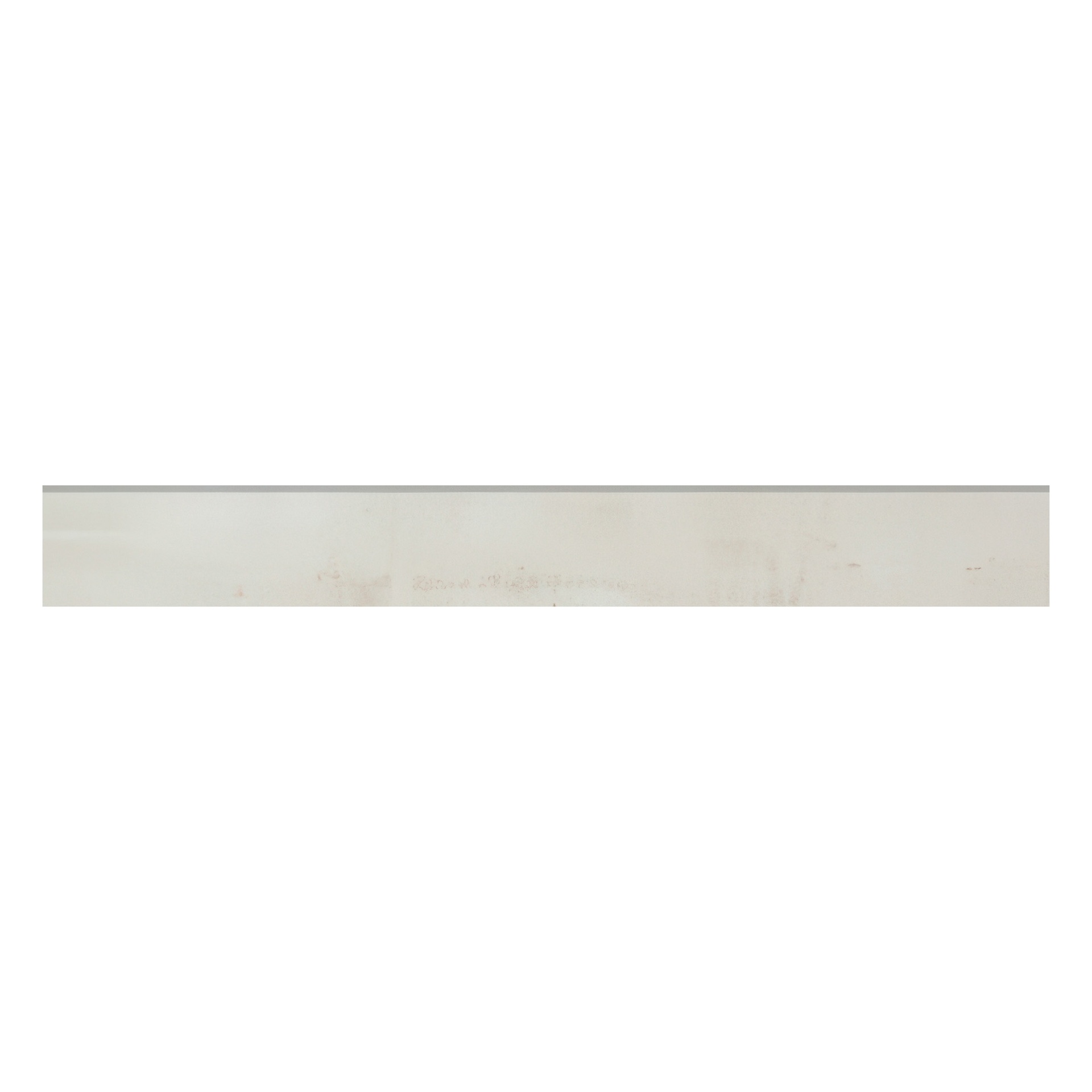 Needlepoint 3x24 Honed Cement Look Porcelain Bullnose Tile