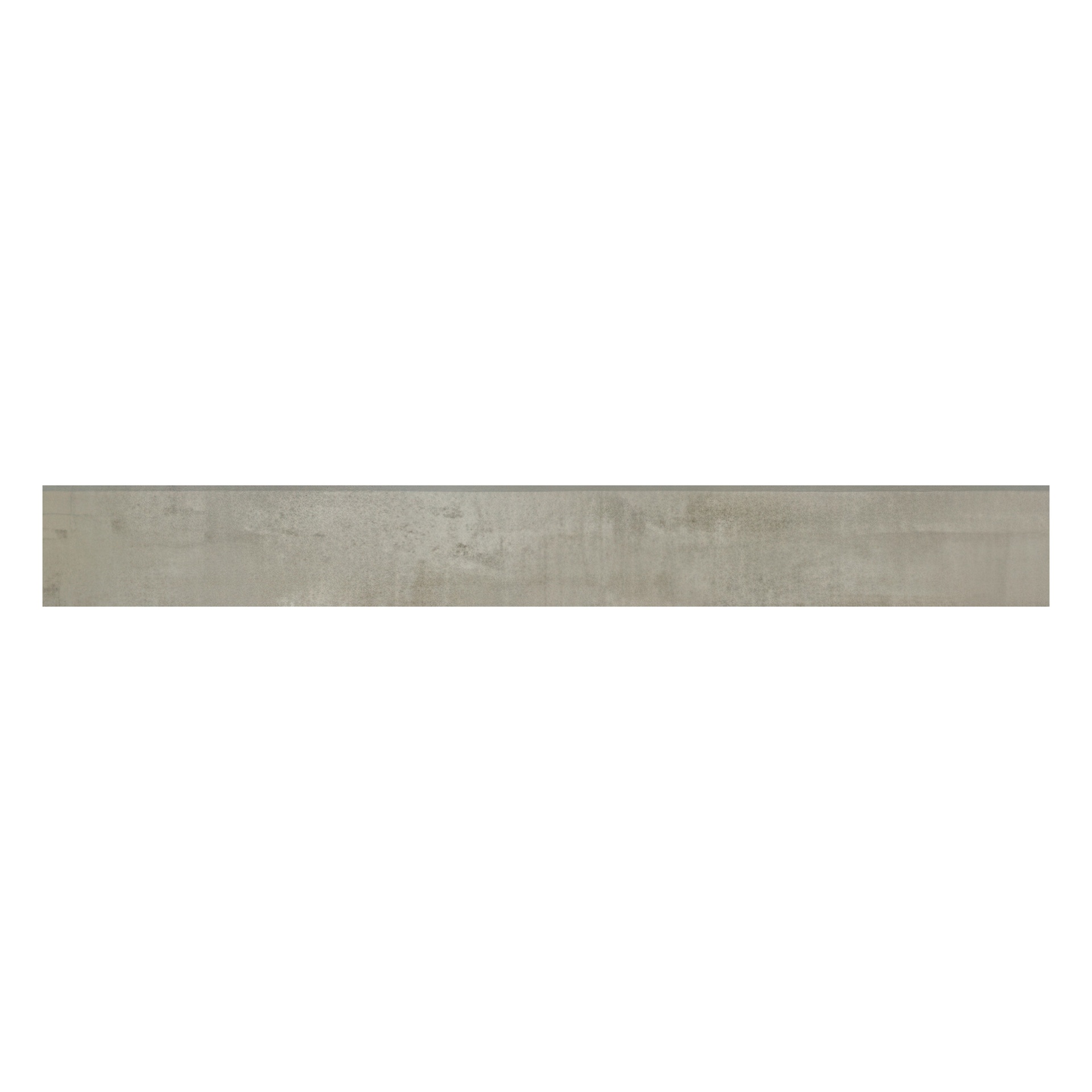 Needlepoint 3x24 Honed Cement Look Porcelain Bullnose Tile (Needlepoint: Grigio)