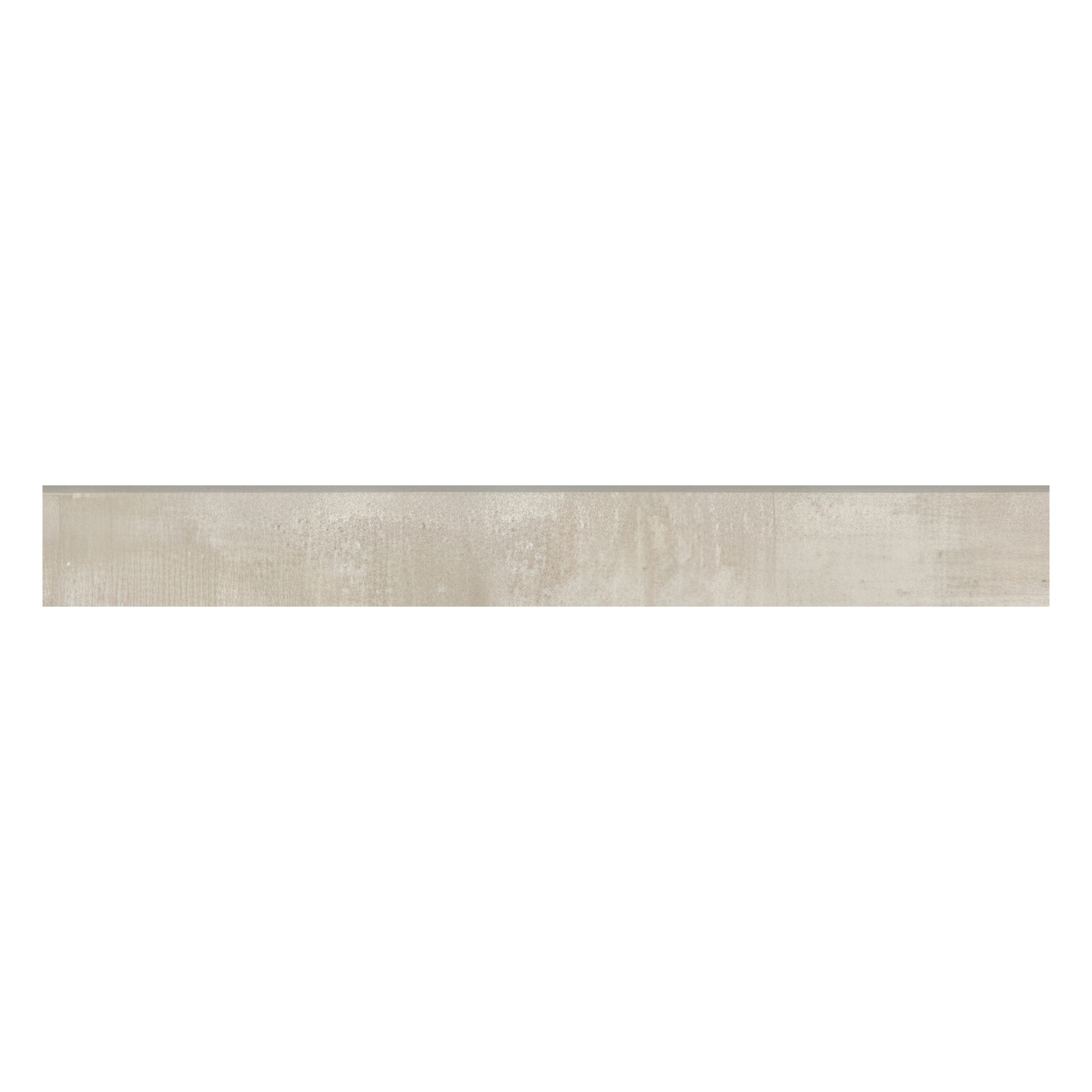 Needlepoint 3x24 Honed Cement Look Porcelain Bullnose Tile (Needlepoint: Latte)