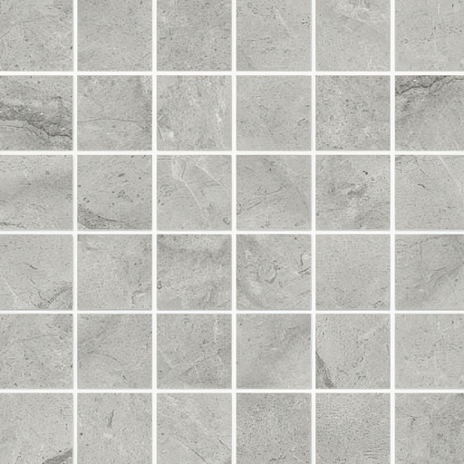 Mozart 2x2 Honed or Polished Marble Look Porcelain Mosaic Tile (Mozart: Paradiso Argento, Polished)
