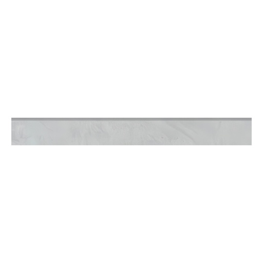 Oregon 3x24 Matte Stone Look Porcelain Bullnose Tile (Oregon: Silver)