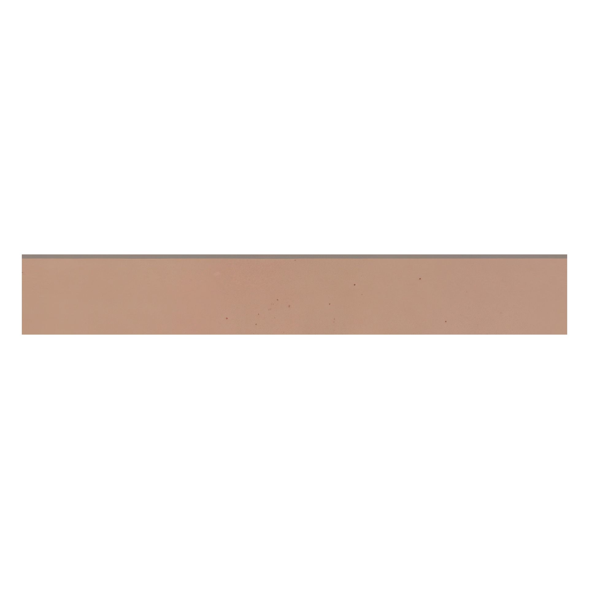 Paradise 4x24 Matte Concrete Look Porcelain Bullnose Tile (Paradise: Cliff)