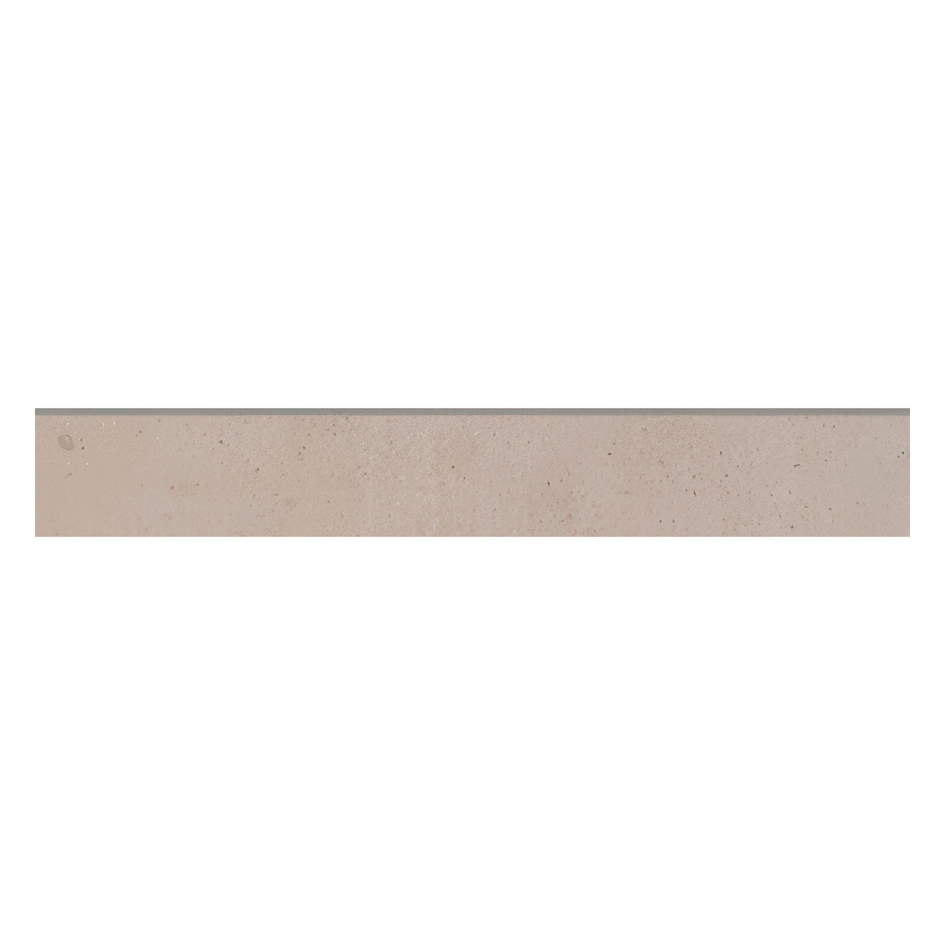 Paradise 4x24 Matte Concrete Look Porcelain Bullnose Tile (Paradise: Moon)