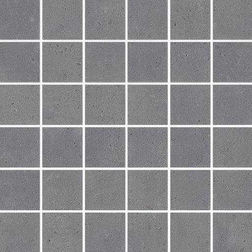 Paradise 2x2 Mosaic Matte Concrete Look Porcelain Mosaic Tile (Paradise: Heaven)