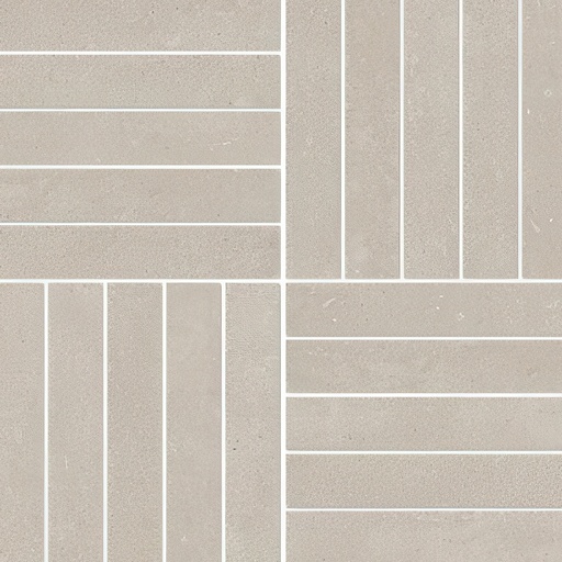 Paradise 1x6 Parquete Matte Concrete Look Porcelain Mosaic Tile (ParadIse: Forest)