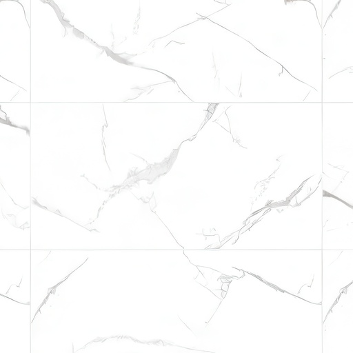 Venezia 24x48 Polished Marble Look Porcelain Tile (Venezia: Bianco River)