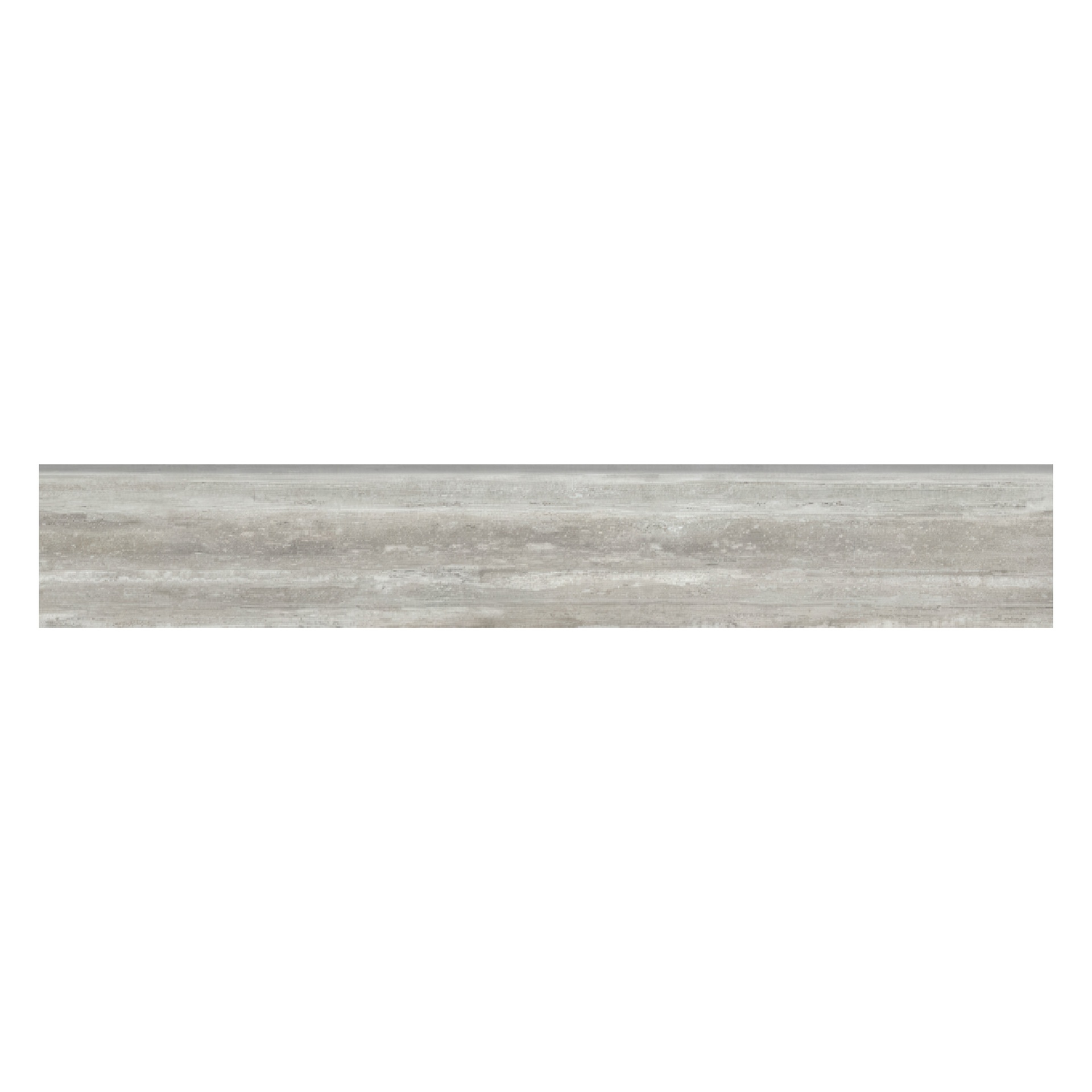 Mozart 4x24 Honed or Polished Marble Look Porcelain Bullnose Tile (Mozart: Travertino Instrata, Honed)
