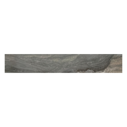 Serene 3x24 Polished Marble Look Porcelain Bullnose Tile (Serene: Taupe)