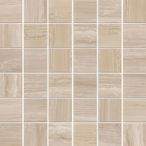 Torrent 2x2 Natural or Lappato Finish Travertine Look Porcelain Mosaic Tile (Torrent: Crema, Natural)