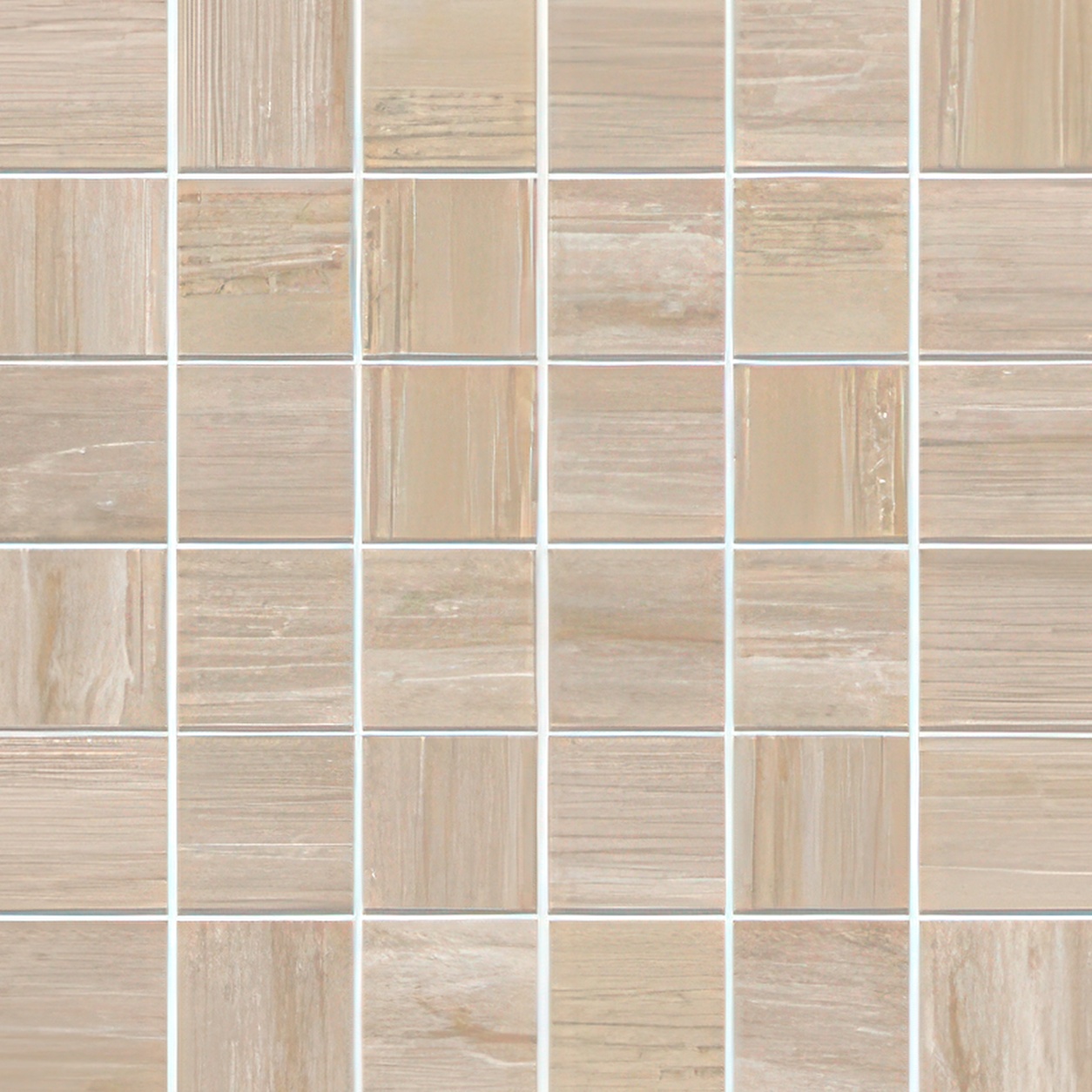 Torrent 2x2 Natural or Lappato Finish Travertine Look Porcelain Mosaic Tile (Torrent: Crema, Lappato)