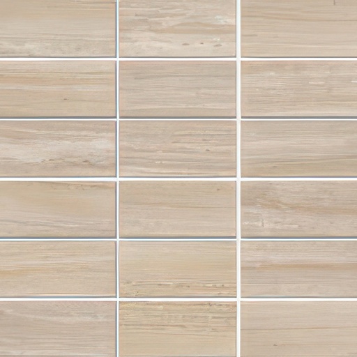 Torrent 2x4 Stacked Natural or Lappato Finish Travertine Look Porcelain Mosaic Tile (Torrent: Crema, Natural)