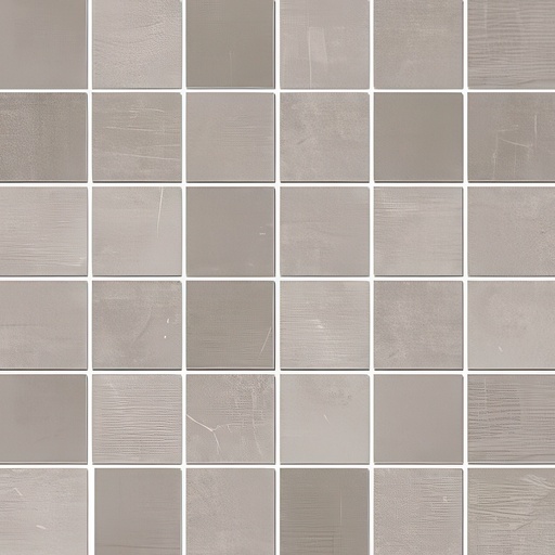 Valiant 2x2 Matte Cement Look Porcelain Mosaic Tile (Valiant: Cinder)