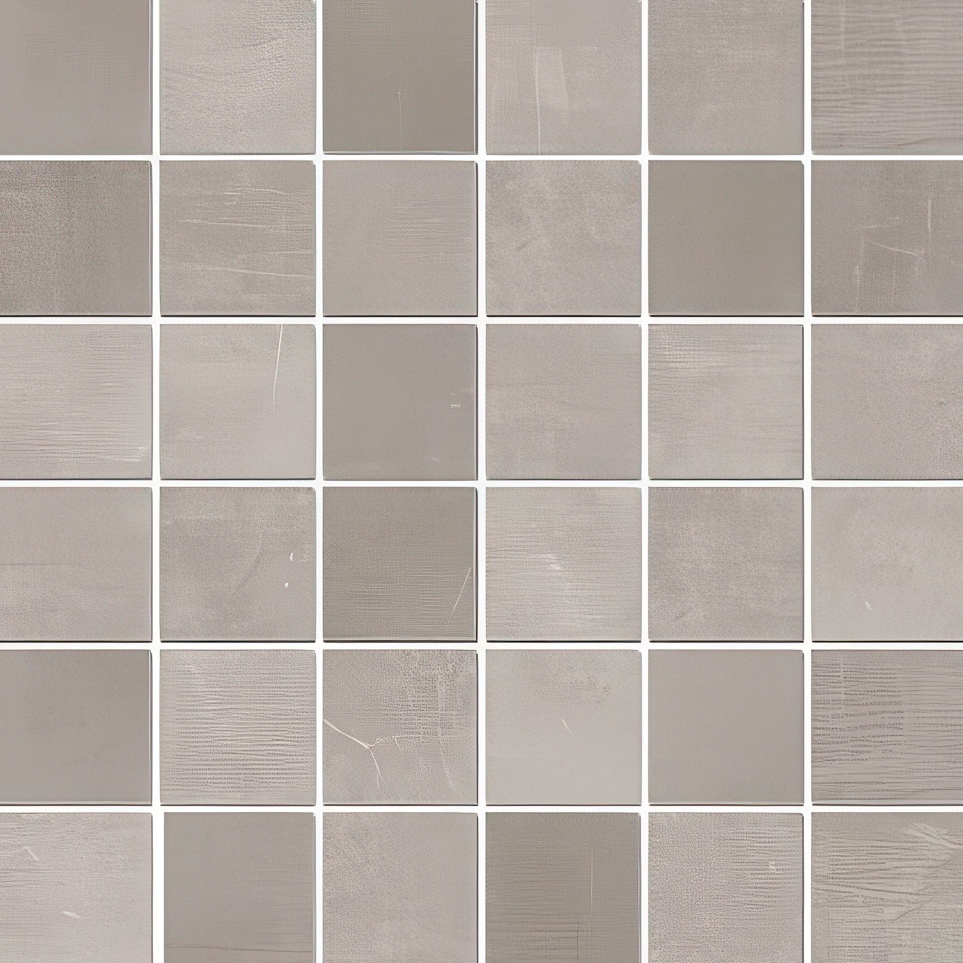 Valiant 2x2 Matte Cement Look Porcelain Mosaic Tile (Valiant: Cinder)