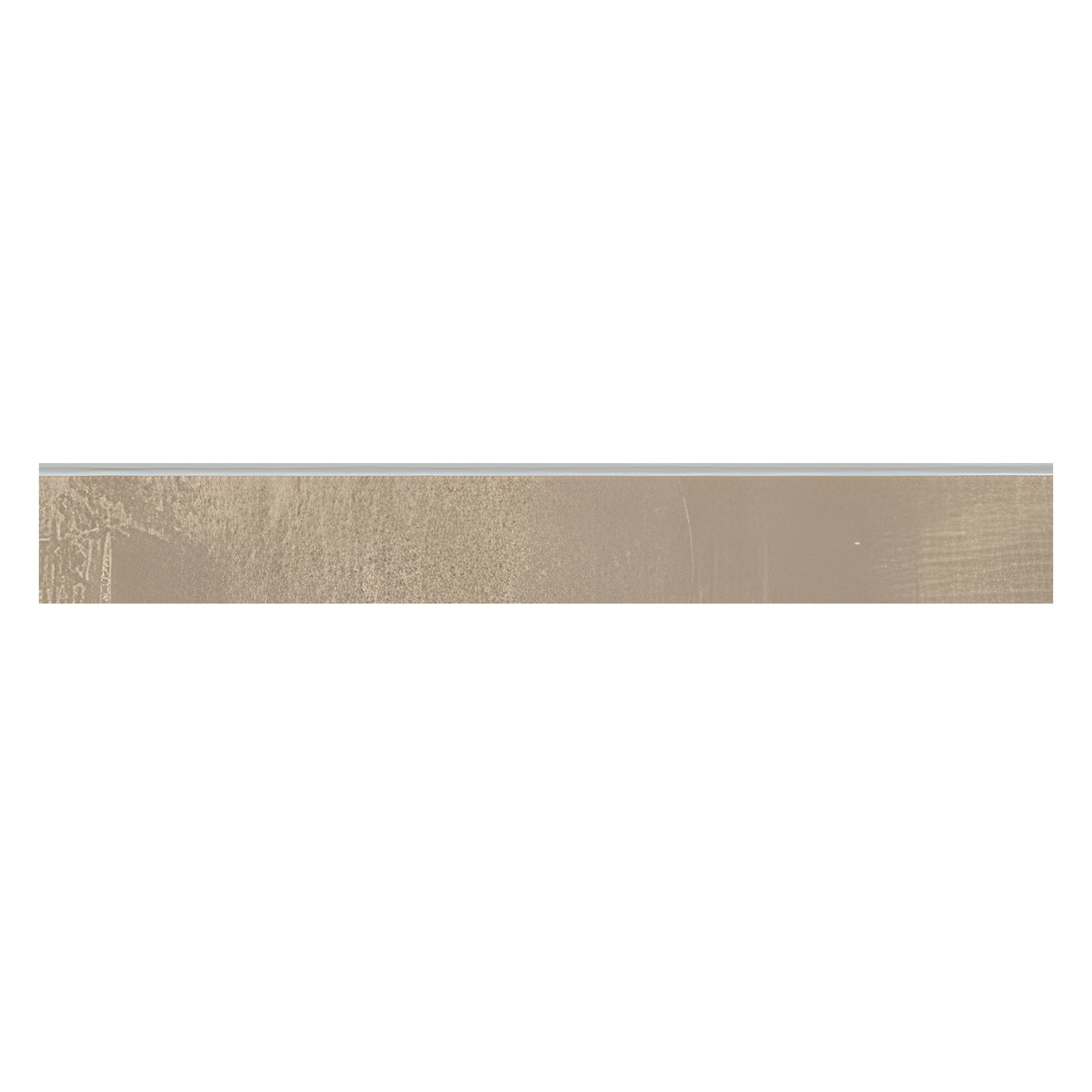 Valiant 4x24 Matte Cement Look Porcelain Bullnose Tile (Valiant: Noce)