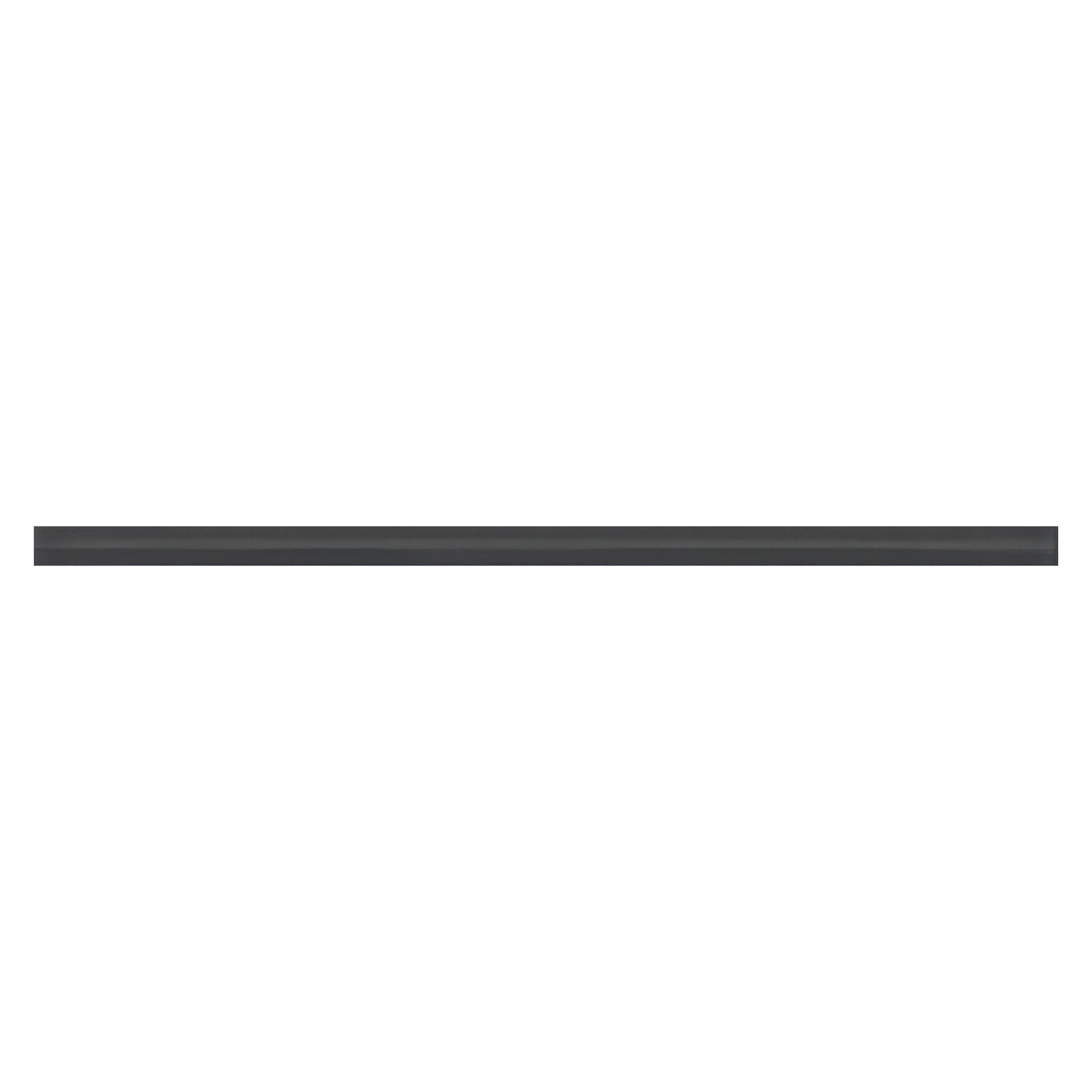 Sicily 0.5x12 Matte or Glossy Ceramic Tile (Sicily: Retro Black, Glossy)