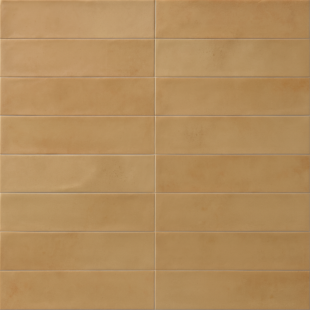Aveline 3x11 Glossy Zellige Look Porcelain Subway Tile (Aveline - Cotto)