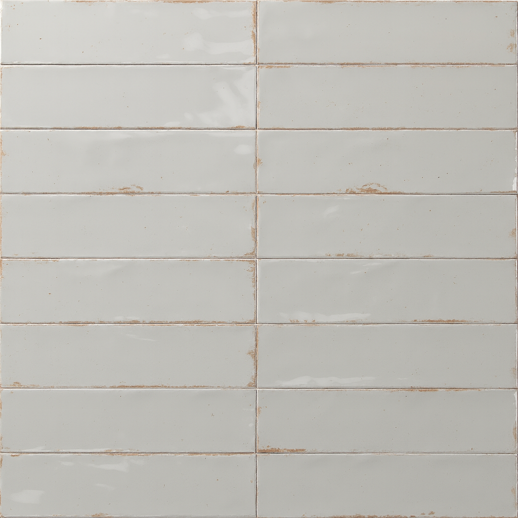 Aveline 3x11 Glossy Zellige Look Porcelain Subway Tile (Aveline - Niebla)