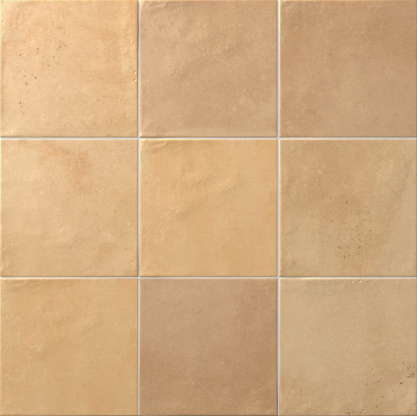 Aveline 6x6 Glossy Zellige Look Porcelain Tile (Aveline - Cotto)