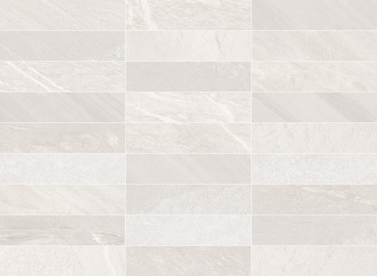 Cardoso 3x11 Stone Look Porcelain Subway Tile (Ivory)