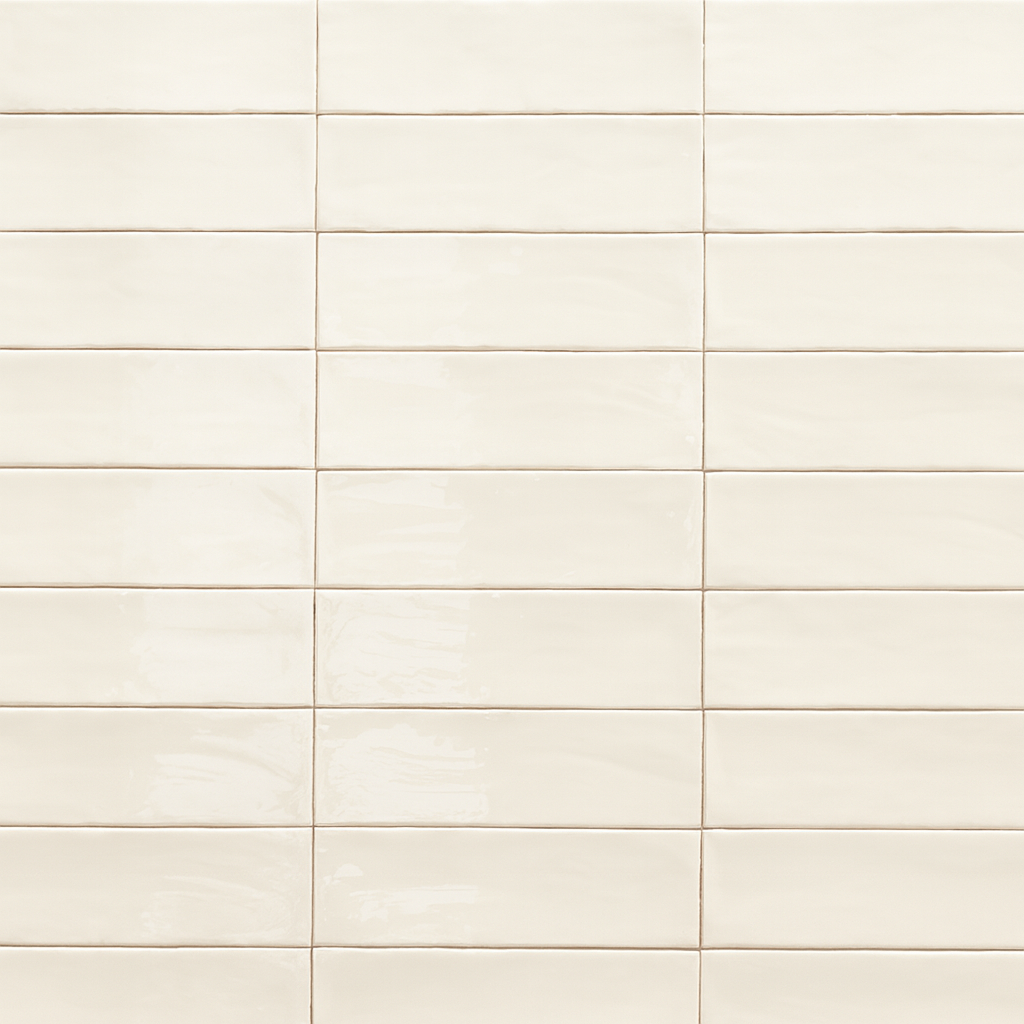 Lucida 3x9 Glossy Ceramic Subway Tile (Lucida: Blanco)
