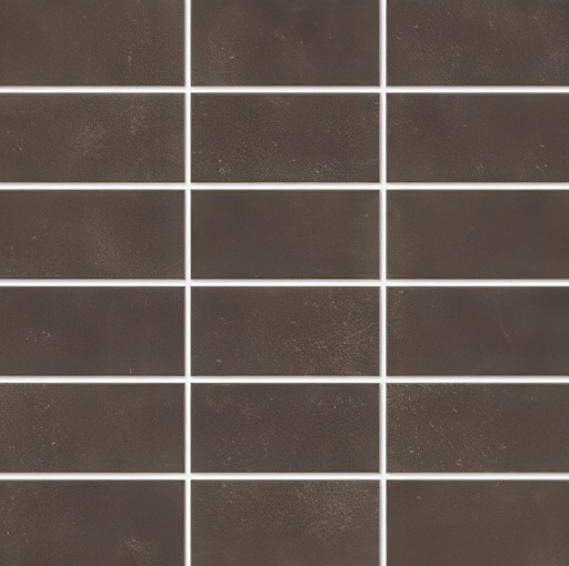 Influence 2X4 Stacked Matte Cement Look Porcelain Mosaic Tile