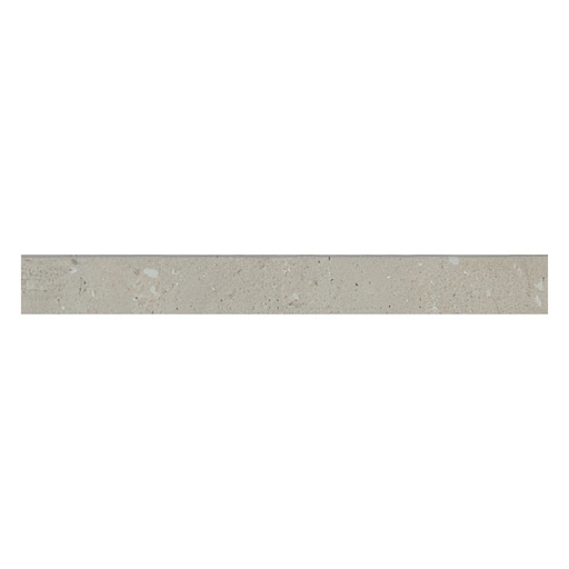 City Sidewalk 3x24 Matte Cement Look Porcelain Mosaic Bullnose Tile